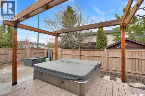 8531 Thurston Crescent, Regina, SK - Outdoor With Deck Patio Veranda With Exterior