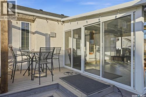 8531 Thurston Crescent, Regina, SK - Outdoor With Deck Patio Veranda With Exterior