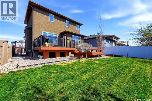 3930 Sandhill Crescent, Regina, SK - Outdoor With Deck Patio Veranda