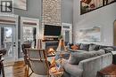 522 Hastings Crescent, Saskatoon, SK  - Indoor Photo Showing Living Room With Fireplace 