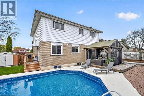 31 Maynard Street, Hamilton, ON - Outdoor With In Ground Pool With Deck Patio Veranda With Exterior