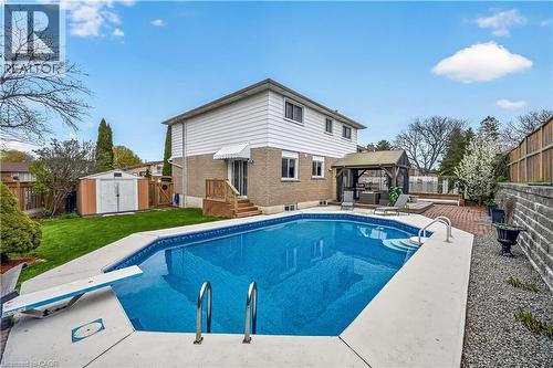 31 Maynard Street, Hamilton, ON - Outdoor With In Ground Pool With Backyard