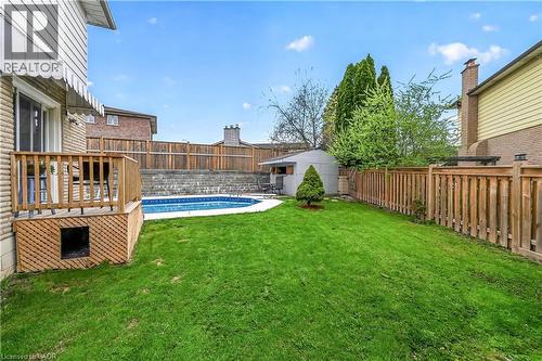 31 Maynard Street, Hamilton, ON - Outdoor With In Ground Pool With Deck Patio Veranda