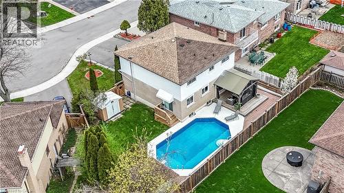 31 Maynard Street, Hamilton, ON - Outdoor With Above Ground Pool With Deck Patio Veranda