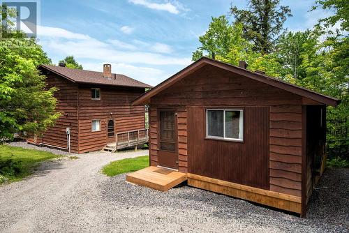 Driveway access to Guest Bunkie - 294 Everett Drive, Parry Sound Remote Area (Restoule), ON - Outdoor With Exterior