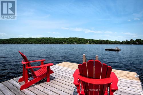 Private Docking - 294 Everett Drive, Parry Sound Remote Area (Restoule), ON - Outdoor With Body Of Water With Deck Patio Veranda With View