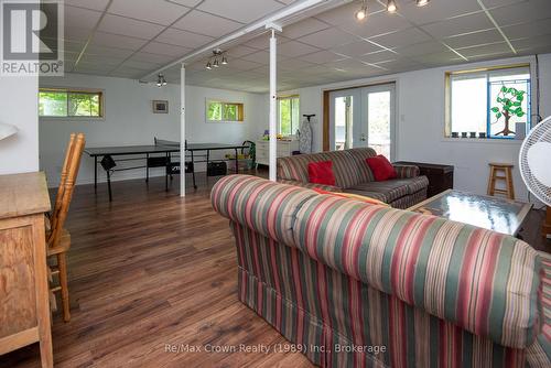 Lower Level 22'10\"x19'8\" - 294 Everett Drive, Parry Sound Remote Area (Restoule), ON - Indoor