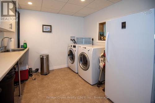 Lower Level Laundry - 294 Everett Drive, Parry Sound Remote Area (Restoule), ON - Indoor Photo Showing Laundry Room