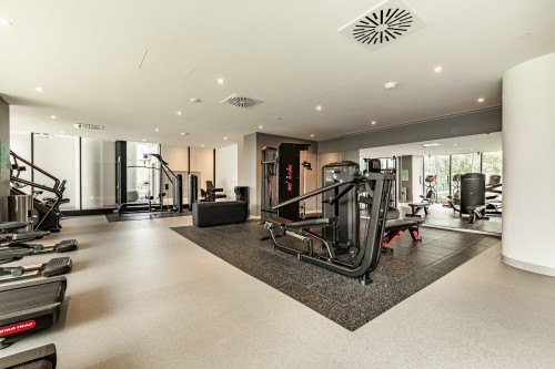 Exercise Room - 308-900 Rue André-Prévost, Montréal (Verdun/Île-Des-Soeurs), QC - Indoor Photo Showing Gym Room