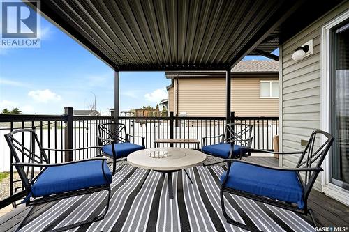 5038 Anthony Way, Regina, SK - Outdoor With Deck Patio Veranda With Exterior