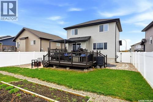 5038 Anthony Way, Regina, SK - Outdoor With Deck Patio Veranda With Exterior