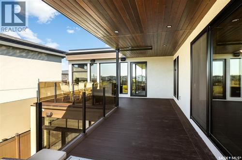 3430 Green Brook Road, Regina, SK - Outdoor With Deck Patio Veranda With Exterior
