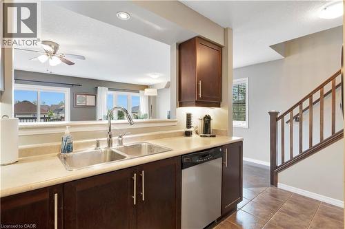935 Zeller Crescent, Kitchener, ON - Indoor Photo Showing Kitchen With Double Sink
