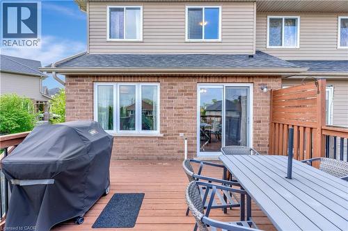 935 Zeller Crescent, Kitchener, ON - Outdoor With Deck Patio Veranda With Exterior