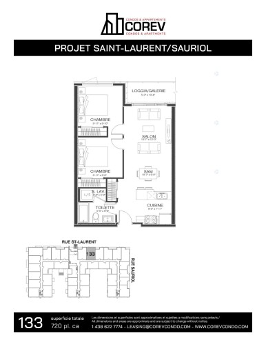 Vue d'ensemble - 133-10150 Boul. St-Laurent, Montréal (Ahuntsic-Cartierville), QC - Other