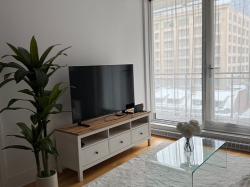 Living Room - 808-1188 Av. Union, Montréal (Ville-Marie), QC - Indoor