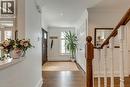 Foyer with crown molding and wood finished floors - 3311 Springvale Court, Burlington, ON  - Indoor Photo Showing Other Room 