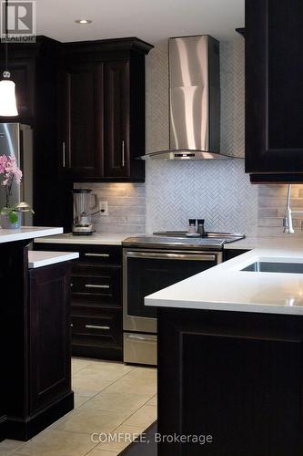 10 Endicott Drive, St. Catharines (Grapeview), ON - Indoor Photo Showing Kitchen With Double Sink