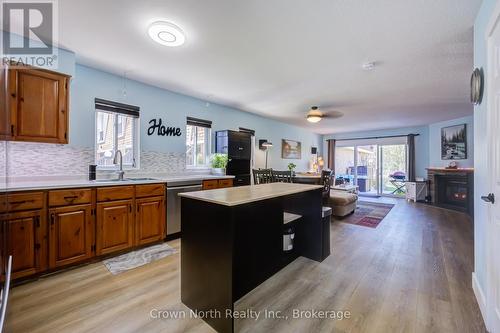 19 - 2 Paradise Boulevard, Ramara, ON - Indoor Photo Showing Kitchen With Double Sink