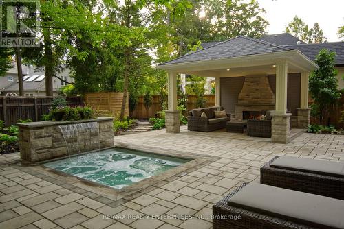 1343 Milton Avenue, Mississauga, ON - Outdoor With In Ground Pool With Deck Patio Veranda