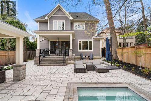 1343 Milton Avenue, Mississauga, ON - Outdoor With In Ground Pool With Deck Patio Veranda