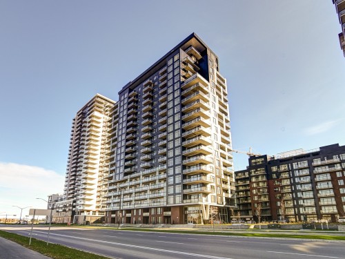 Exterior - 612-5905 Boul. Du Quartier, Brossard, QC - Outdoor With Balcony With Facade