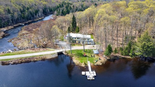 Photo aérienne - 2-70 Ch. Des Pionniers, Gore, QC - Outdoor With Deck Patio Veranda
