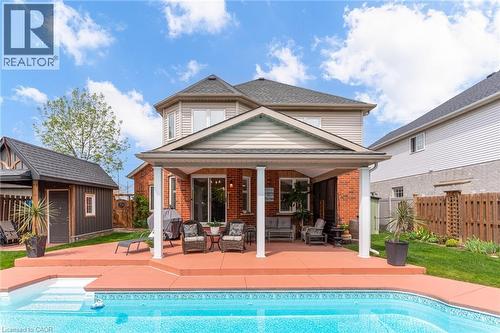 82 Vansickle Road, St. Catharines, ON - Outdoor With In Ground Pool With Deck Patio Veranda