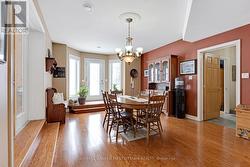 Lower level dining room and walkout - 