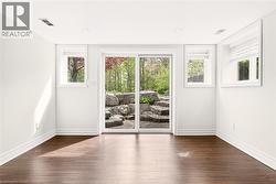 Overlooking rear yard - 