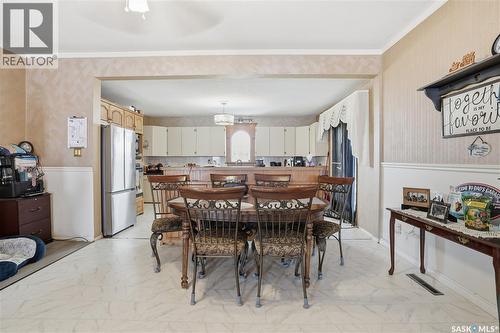 210 Railway Avenue, Mortlach, SK - Indoor Photo Showing Dining Room