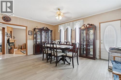 210 Railway Avenue, Mortlach, SK - Indoor Photo Showing Dining Room