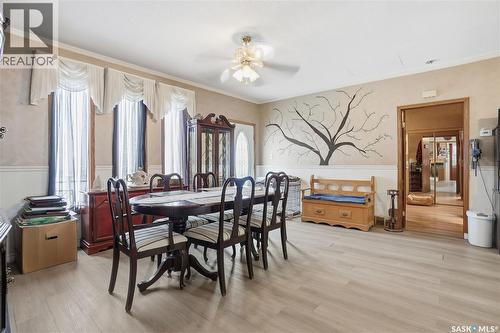 210 Railway Avenue, Mortlach, SK - Indoor Photo Showing Dining Room