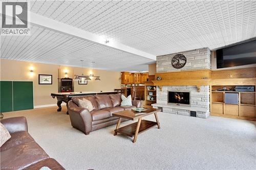 1279 Maple Manor Road, Cambridge, ON - Indoor Photo Showing Other Room With Fireplace