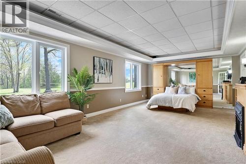 Can easliy be converted into 2 bedrooms - 1279 Maple Manor Road, Cambridge, ON - Indoor Photo Showing Bedroom