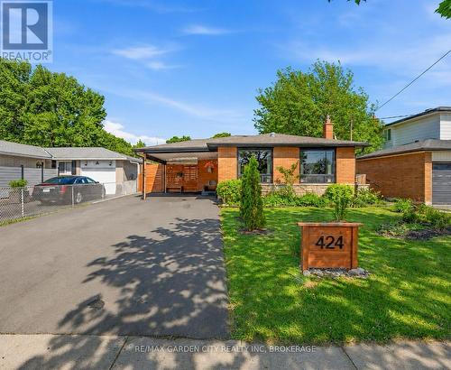 424 VINE STREET  St. Catharines (Vine/Linwell), ON L2M 3S7