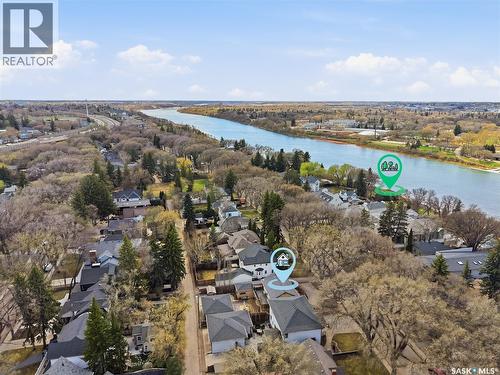208 Saskatchewan Crescent W, Saskatoon, SK - Outdoor With Body Of Water With View