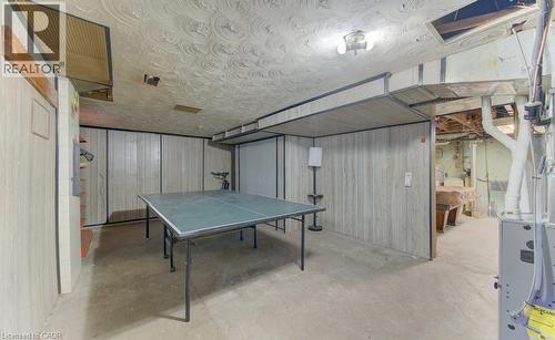 8 Marshall Street, Waterloo, ON - Indoor Photo Showing Basement