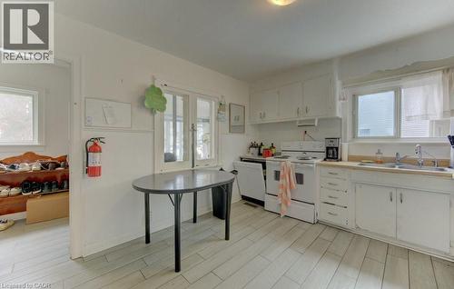 8 Marshall Street, Waterloo, ON - Indoor Photo Showing Kitchen With Double Sink