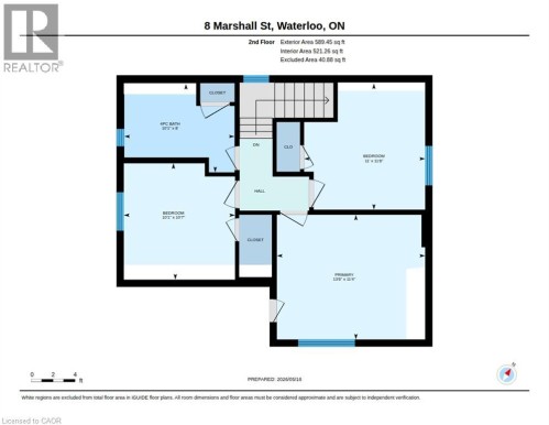 Floor plan - 8 Marshall Street, Waterloo, ON 