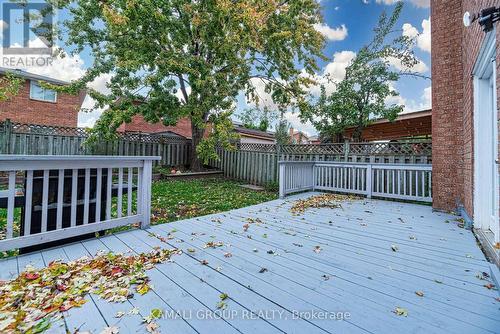 Large Deck to Relax On - Main - 77 Ecclestone Drive, Brampton, ON - Outdoor