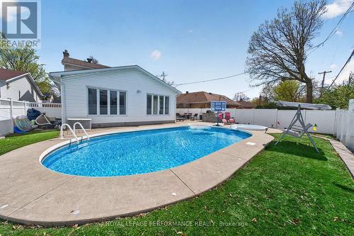 1182 Greyrock Crescent, Ottawa, ON - Outdoor With In Ground Pool With Backyard