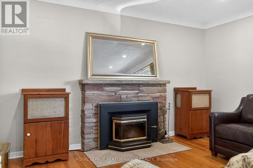 1182 Greyrock Crescent, Ottawa, ON - Indoor Photo Showing Living Room With Fireplace