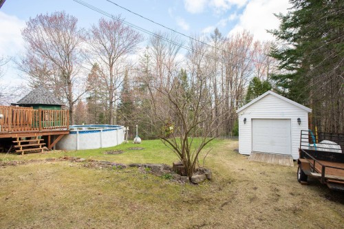 Extérieur - 9 Rue Elm, Shannon, QC - Outdoor With Above Ground Pool