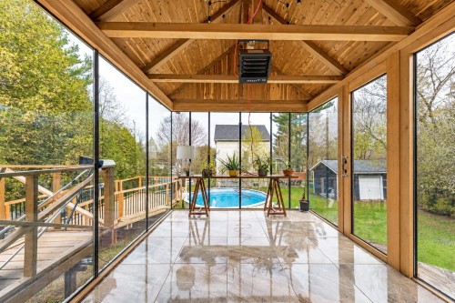 Solarium/Verrière - 14174 Rue Robert, Mirabel, QC -  With In Ground Pool With Exterior