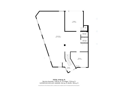 Plan (croquis) - 1670 Place De Lierre, Laval (Vimont), QC - Other