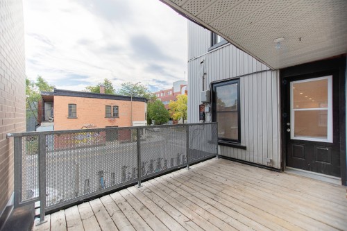 Patio - 6205 Rue De St-Vallier, Montréal (Rosemont/La Petite-Patrie), QC - Outdoor With Exterior