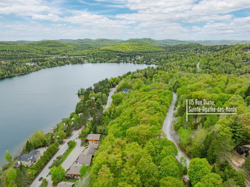 Overall view - 115  - 115A Rue Diana, Sainte-Agathe-Des-Monts, QC - Outdoor With Body Of Water With View