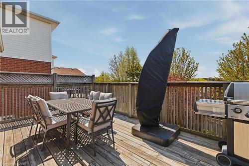113 Hollyridge Crescent, Kitchener, ON - Outdoor With Deck Patio Veranda With Exterior