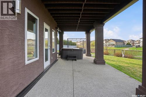 2431 Linner Bay, Regina, SK - Outdoor With Deck Patio Veranda With Exterior